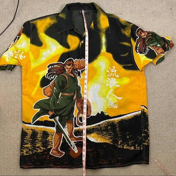 Sean John Vintage Warrior Button Up Shirt Size XXL - Picture 6 of 6